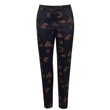 Image of Scotch and Soda Scotch And Soda Jacquard Pant - Black