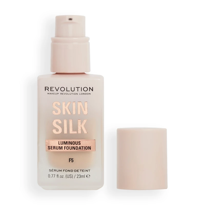Image of Makeup Revolution Silk Serum Foundation 23ml (Various Shades) - F5