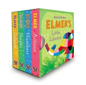 Image of Elmers Little Library by David Mckee Hardback
