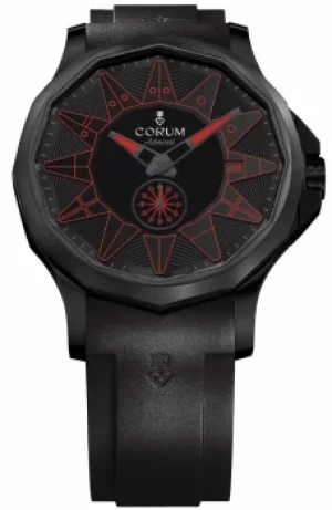 Image of Corum Watch Admiral Legend 42 All Black Red
