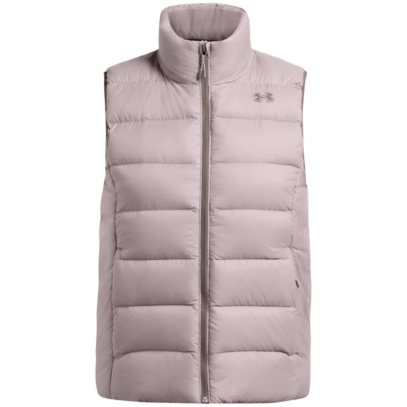 Image of Under Armour Womens Down Thermal Heavyweight Gilet Gray female 8 (XS)