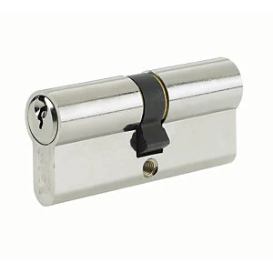 Image of Yale P-ED4045-SNP Euro Profile Cylinder Lock - Nickel 45 x 10 x 40mm