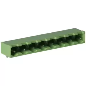 Image of TruConnect 211886 7.62mm 8 Way 15A 300V Header Right Angle Side En...