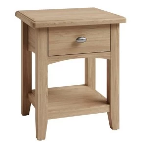 Image of Golston Light Oak Lamp Table