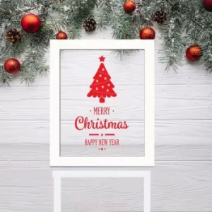 Image of SEFNOEL-006 Multicolor Decorative Framed Plexiglass Painting