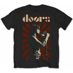 Image of The Doors Lizard King Mens Blk T Shirt: Medium