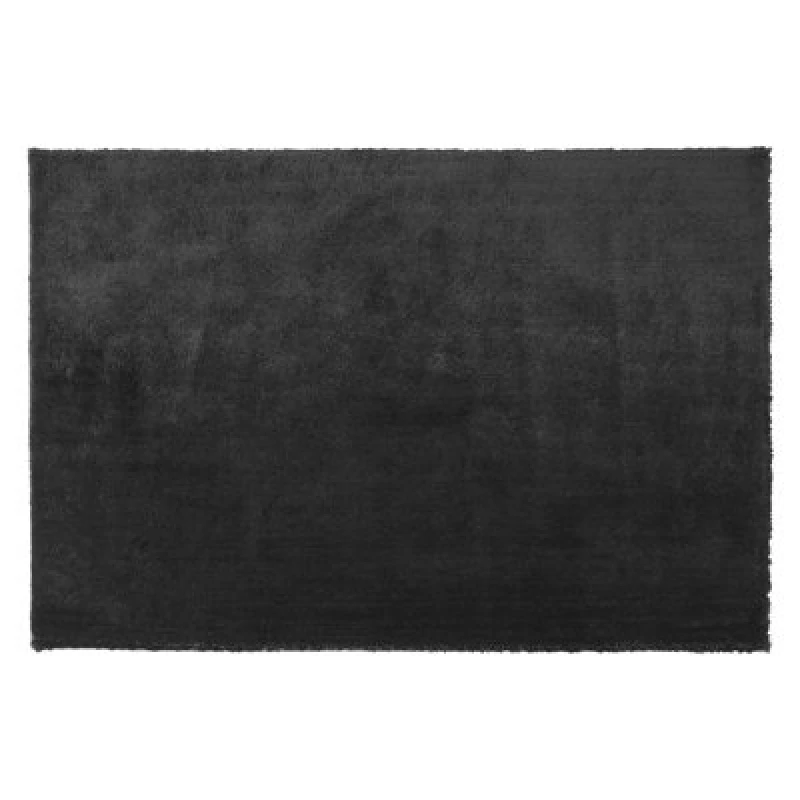 Image of Beliani Shaggygy Rug Evren Black 140 X 200 Cm