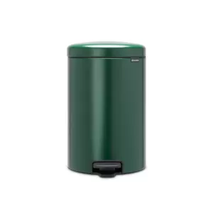 Image of Newlcon Pine Green 20 Litre Pedal Bin Green