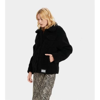 Image of Ugg Frankie Sherpa Jacket - Black