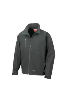 Image of 2 Layer Base Softshell Breathable Wind Resistant Jacket