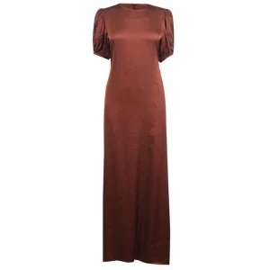Image of Birgitte Herskind Elsa Long Dress - Chest Nut