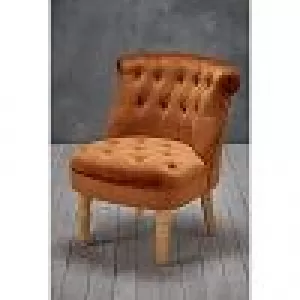 Image of LPD Limited Charlotte Silver Velvet Occasional Chair