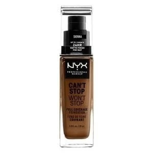 Image of NYX Professional Makeup Cant Stop Foundation Sienna