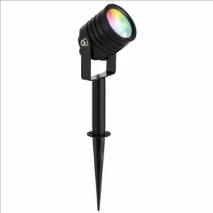 Image of Loops - Smart WiFi Adjustable Ground Spike Spotlight - 2.5W rgb LED - Aluminium Alloy