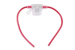 Image of Blade Fuse Holder Transparent for LED Micro 2 Fuses 1pc Connect 37190