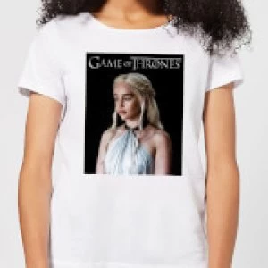 Image of Game of Thrones Daenerys Womens T-Shirt - White - 5XL
