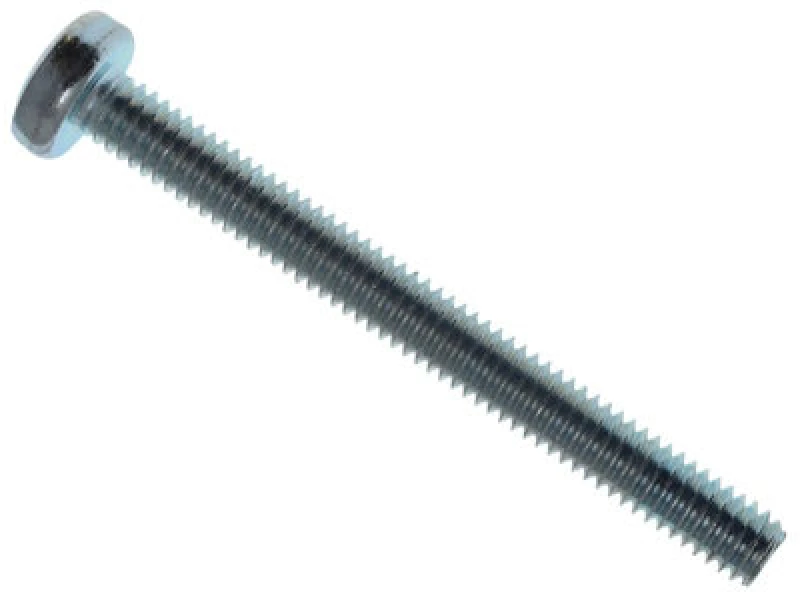 Image of Metalmate Memmspan0440 Machine Screw Pozi Compatible Pan Head Zp M4 X 40mm Box 25 Memmspan0440