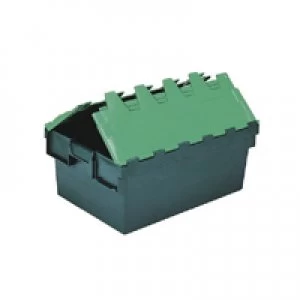 Image of Slingsby VFM Green 40 Litre Plastic Container With Lid 306584