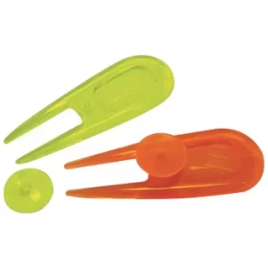 Image of Masters Neon Pitchfork and Ball Marker Pack of 2