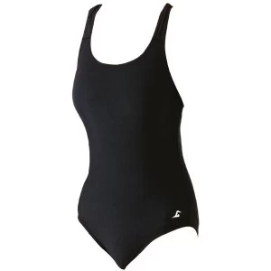 Image of SwimTech Splashback Black Swimsuit Junior - 32"