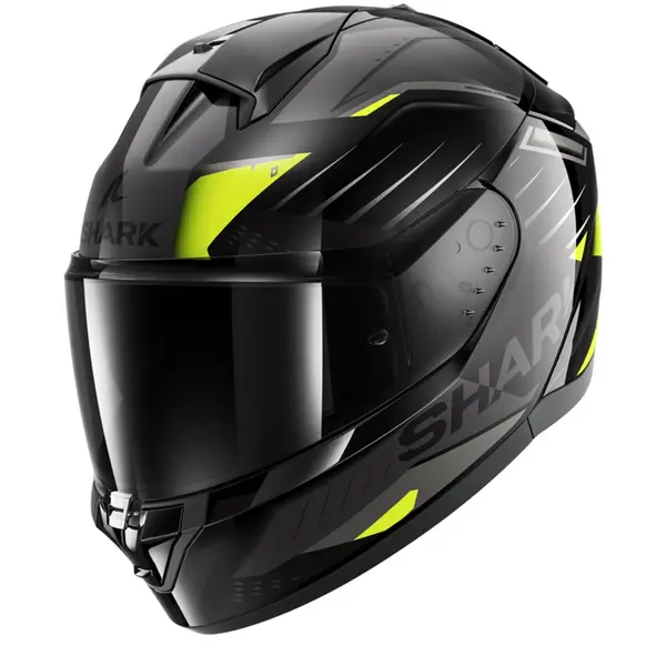 Image of Shark Ridill 2 Bersek Black Green Anthracite KGA Full Face Helmet S