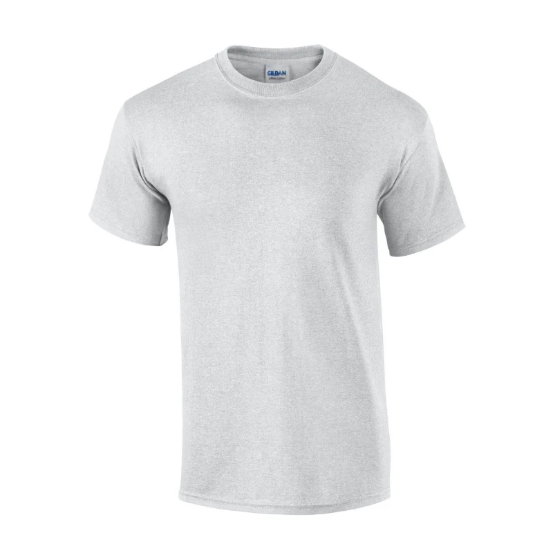 Image of Gildan Cotton T-Shirt Grey male