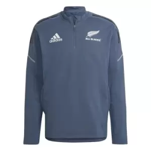 Image of adidas New Zealand All Blacks Fleece 2022 2023 Mens - Blue