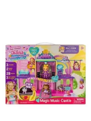 Image of Love, Diana Love Diana 3.5" Magical Musical Castle Playset