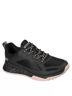 Image of Skechers Bobs Squad 3 Star Flight Trainers, Black, Size 4, Women