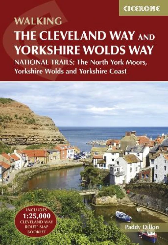 Image of The Cleveland Way and the Yorkshire Wolds Way : NATIONAL TRAILS: The North York Moors, Yorkshire Wolds and Yorkshire Coast Paperback / softback