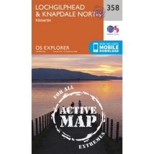 Image of Lochgilphead and Knapdale North (Sheet map/Active map, folded, 2015)