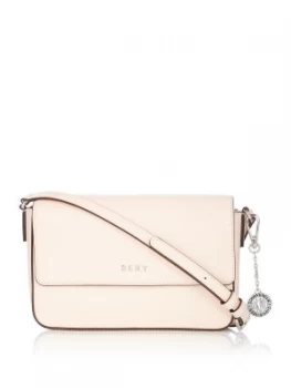 Image of DKNY Sutton medium flap cross body bag Light Pink