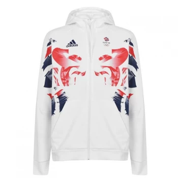 Image of adidas Great Britain Hoodie Mens - White