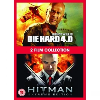 Image of Hitman / Die Hard 4.0 Double Film Pack DVD