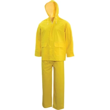 Image of 2 Piece Yellow Rainsuit - XL - Sitesafe