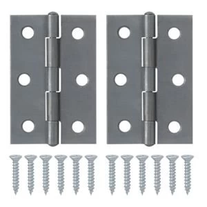 Image of Steel Butt Hinge Pack of 2