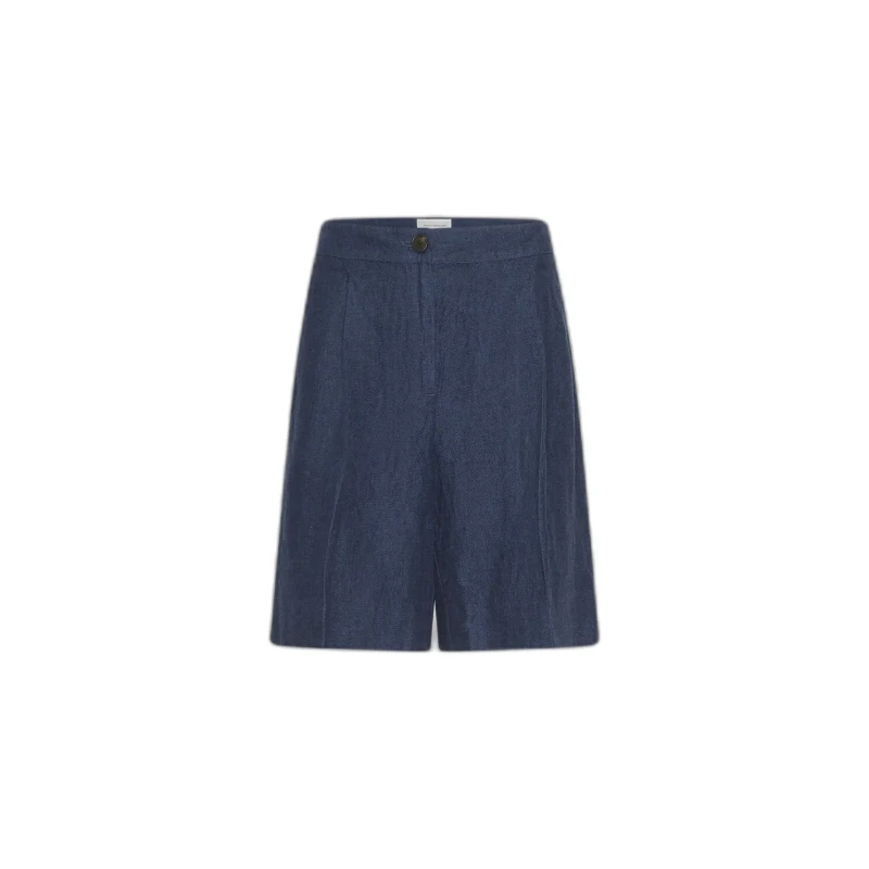 Image of moss copenhagen Womens shorts Moss Copenhagen Naira Claritta Bleu Female S