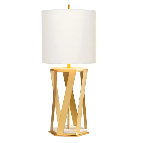 Image of Elstead Elstead Apollo Table Lamp - Brushed Brass