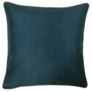 Image of Paoletti Bellucci Cushion Cover (45x45cm) (Petrol/Tobacco)