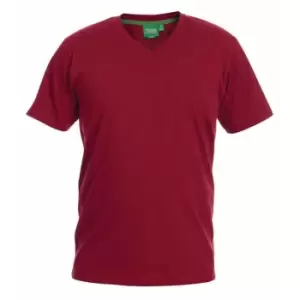 Image of Duke Mens Signature-2 V-Neck T-Shirt (XL) (Red)