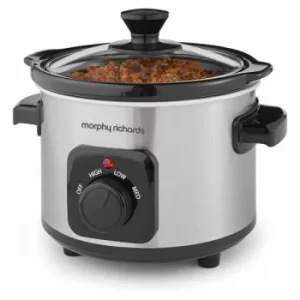 Image of Morphy Richards 460300 1.5L Ceramic Slow Cooker Pot
