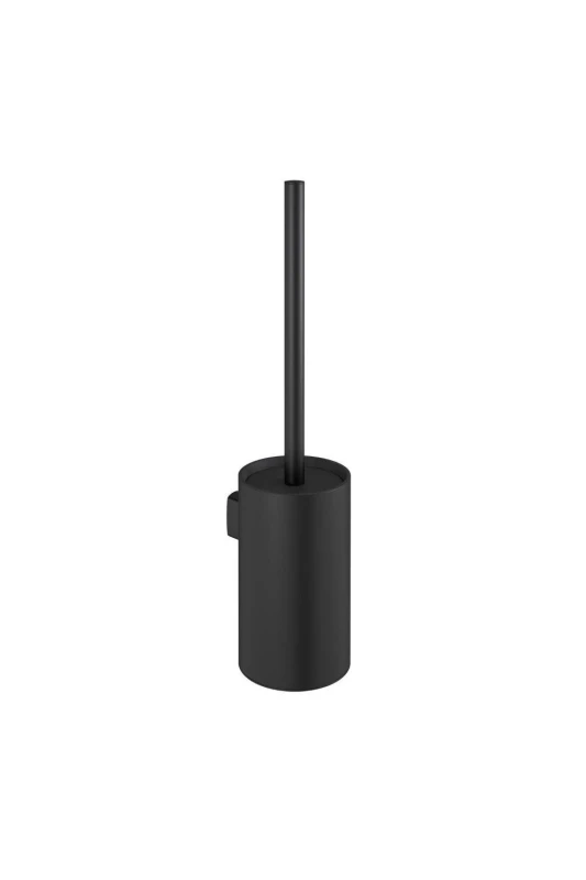 Image of Cosmic Toilet Brush, Wall-mounted, Matt Black, Architect S+ Collection in Jet Black Jet Black Unisex