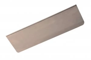 Image of Wickes Letter Plate Tidy - Satin Nickel 279 x 82mm