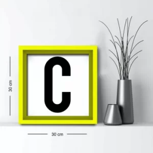 Image of 3030AHS-076s Multicolor Decorative Framed MDF Painting