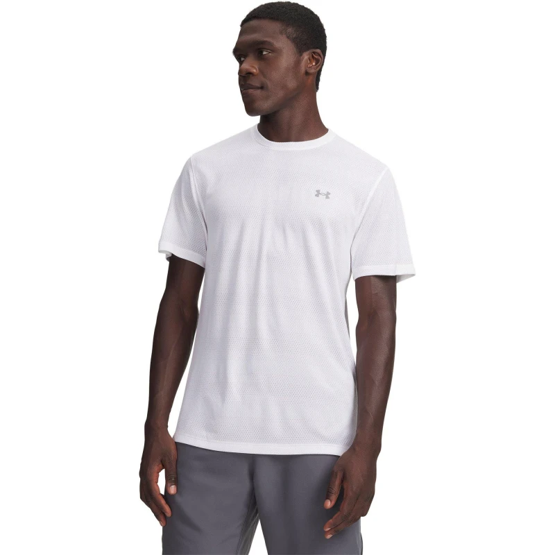 Image of T-Shirt Under Armour Velociti Blanc Male S