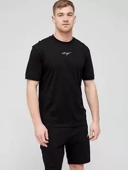 Image of HUGO Dontevideo T-Shirt - Black Size M Men