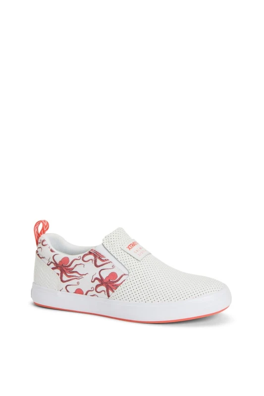 Image of XTRATUF Xtratuf Sharkbyte Canvas Deck Shoe Cream