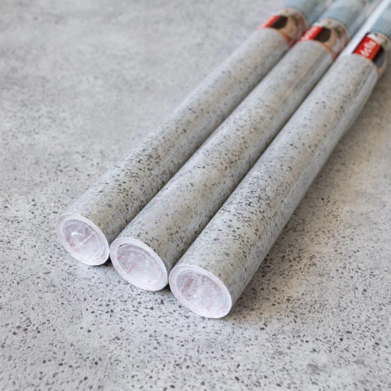 Image of D C Fix dc fix Salazar Concrete Self Adhesive Vinyl Pack 3 Grey unisex 67X2 PACK3