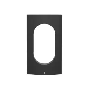 Image of Netlighting Merano Hayward Outdoor Pedestal Light Black Aluminium LED 13.5W 890L