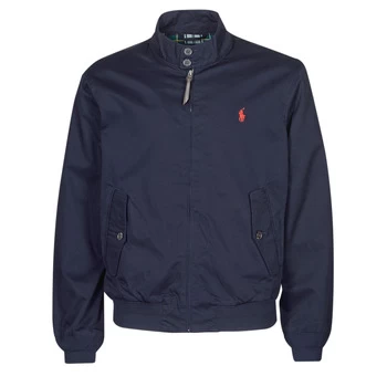 Image of Polo Ralph Lauren BLOUSON BARACUDA COTON DOUBLE LOGO PONY PLAYER mens Jacket in Blue - Sizes EU XXL,EU S,EU M,EU L,EU XL